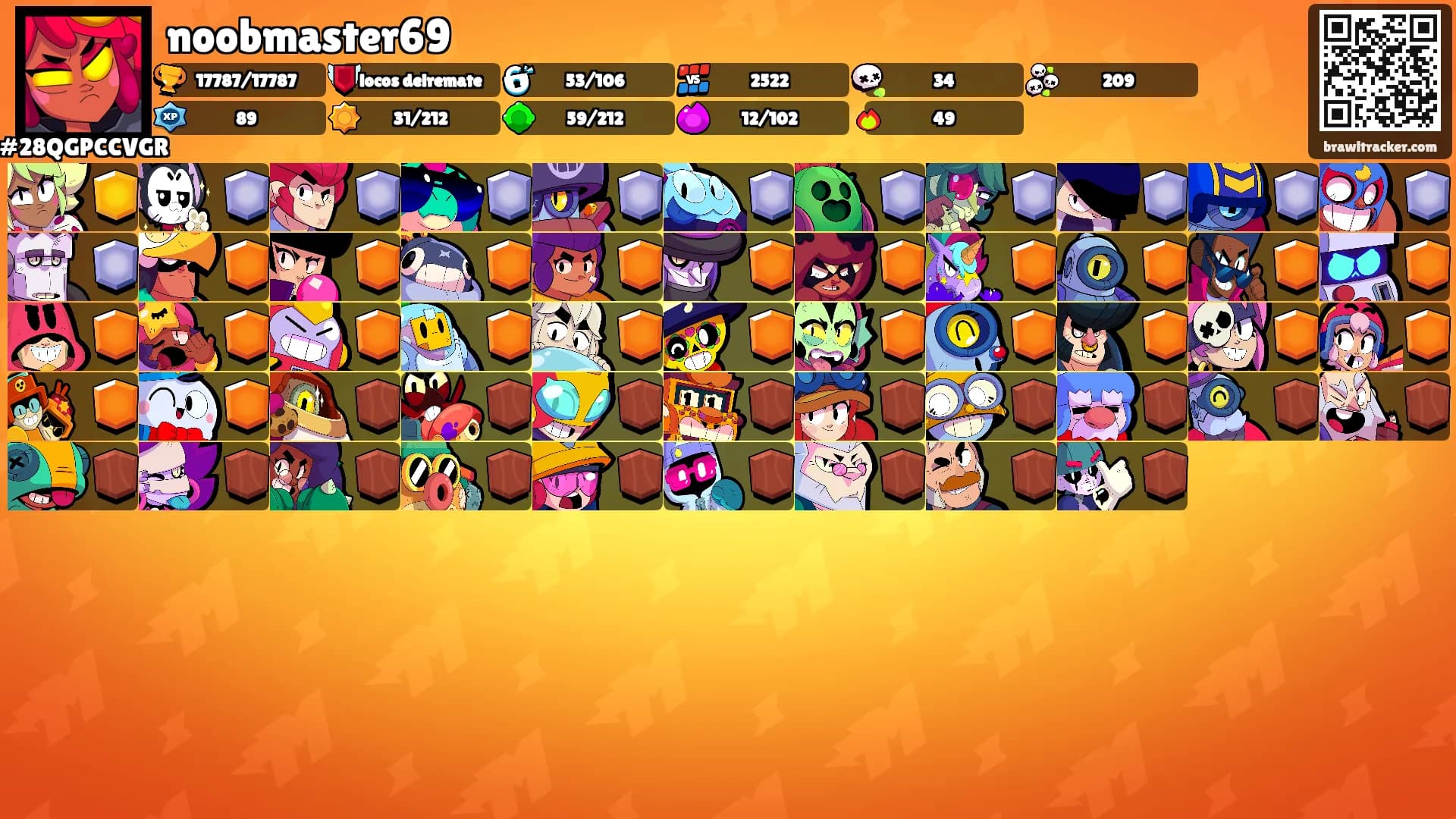 noobmaster69's Ranks