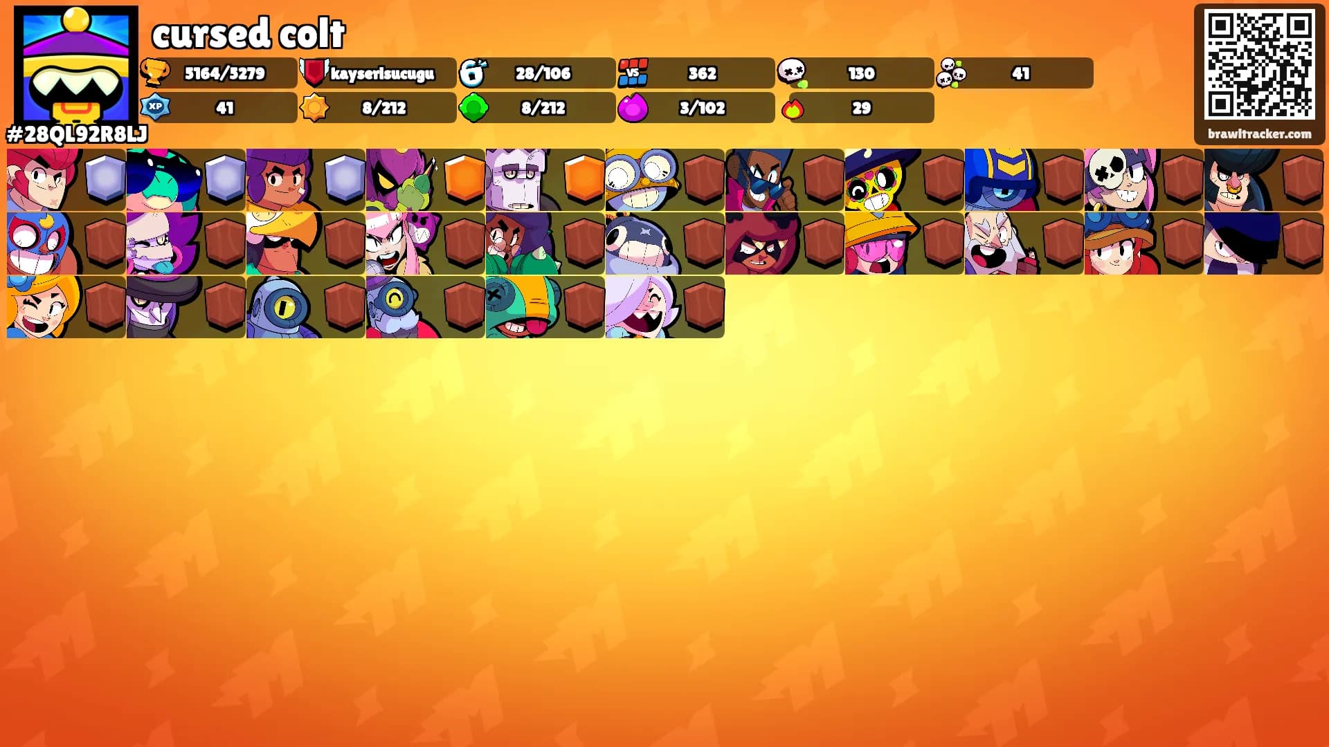 cursed colt's Ranks