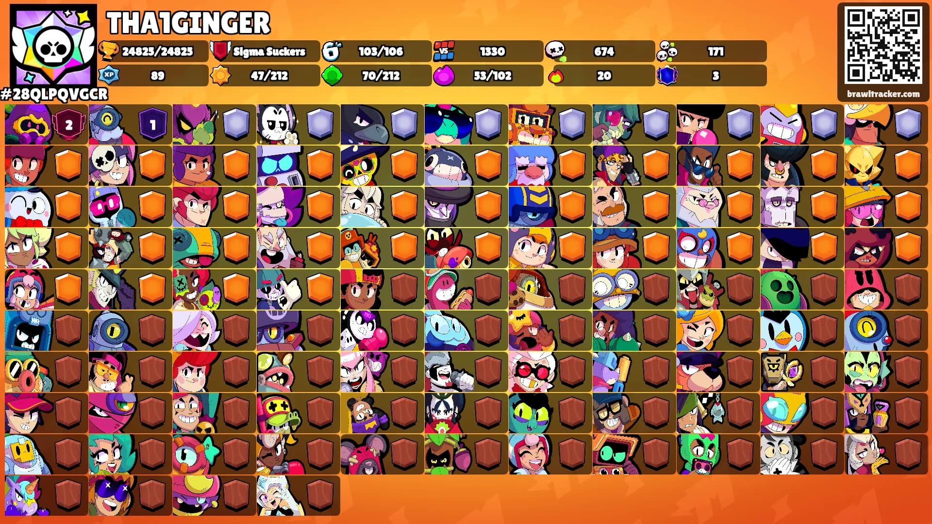 THA1GINGER's Ranks