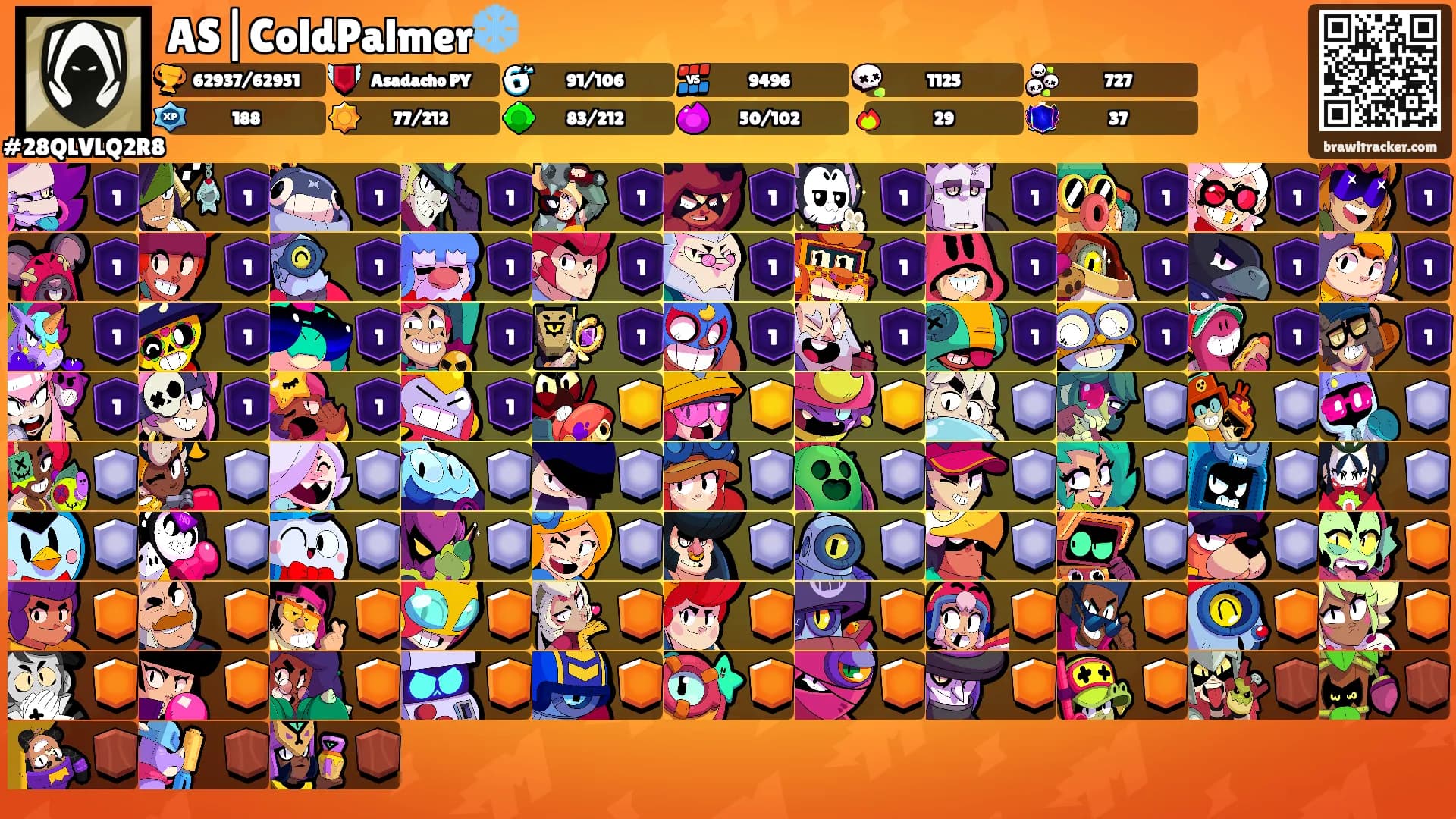 AS|ColdPalmer❄️'s Ranks