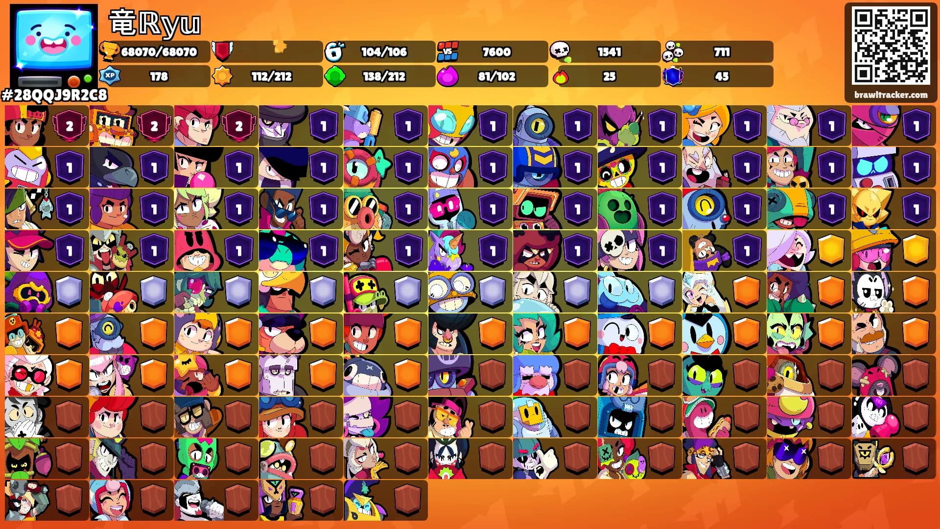 竜ℝ𝕪𝕦's Ranks