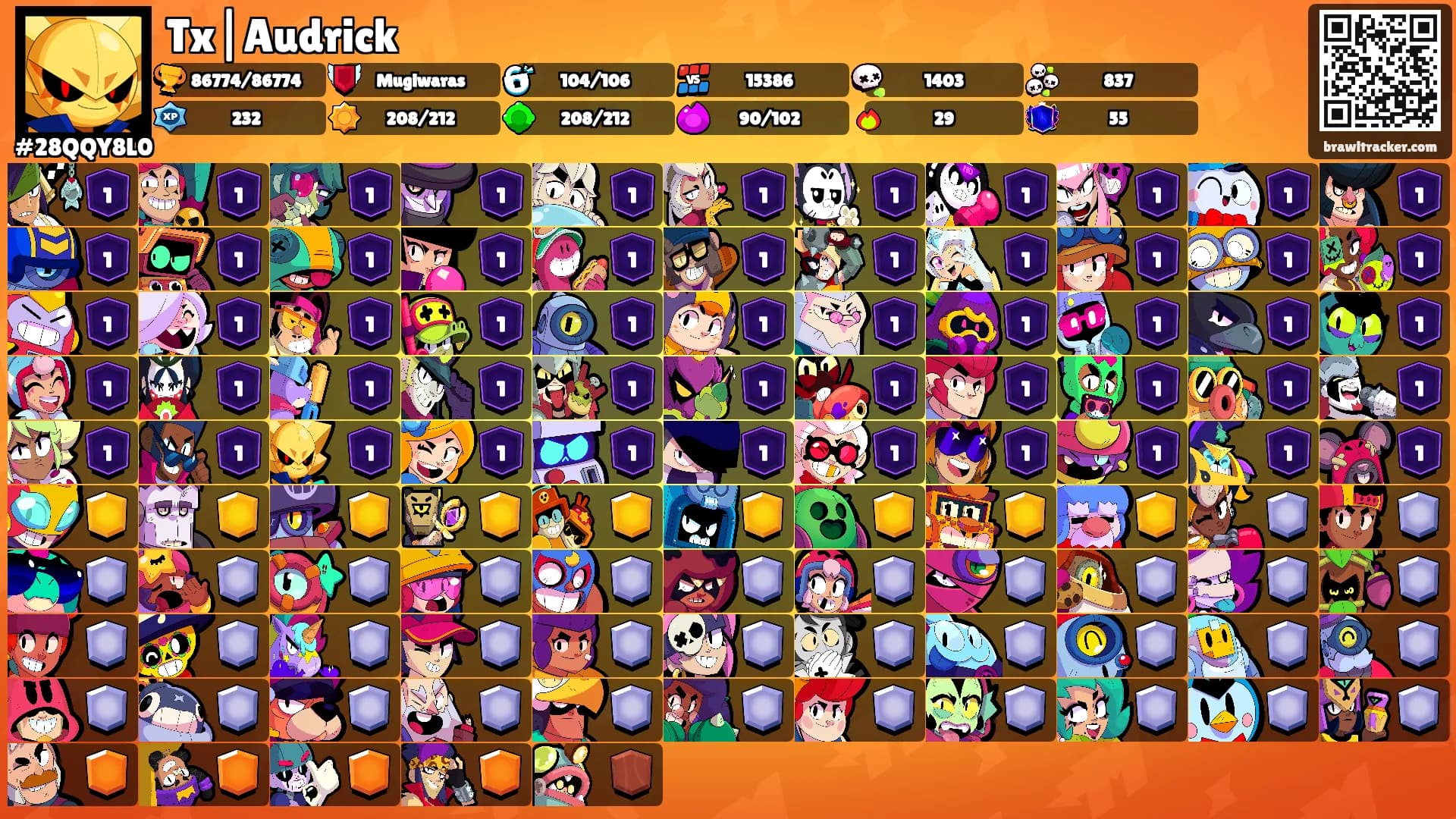 Tx|Audrick's Ranks