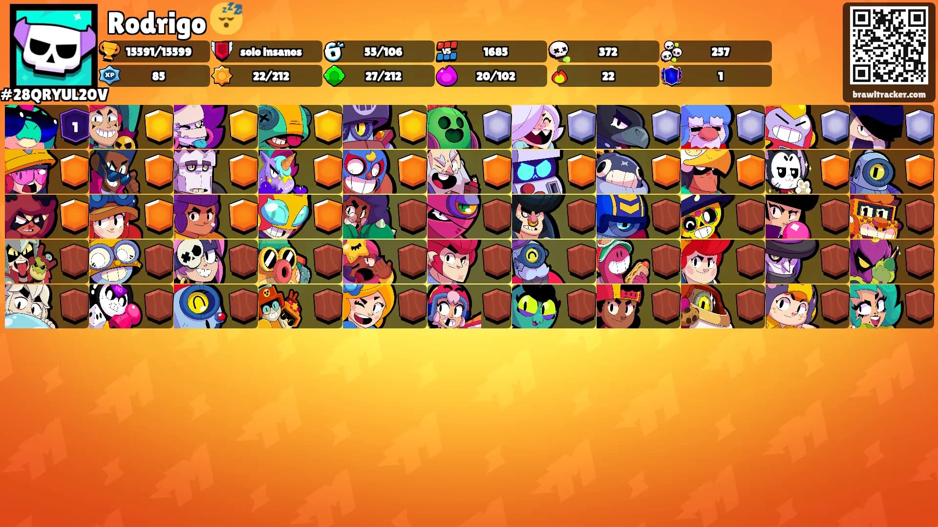 Rodrigo 😴's Ranks