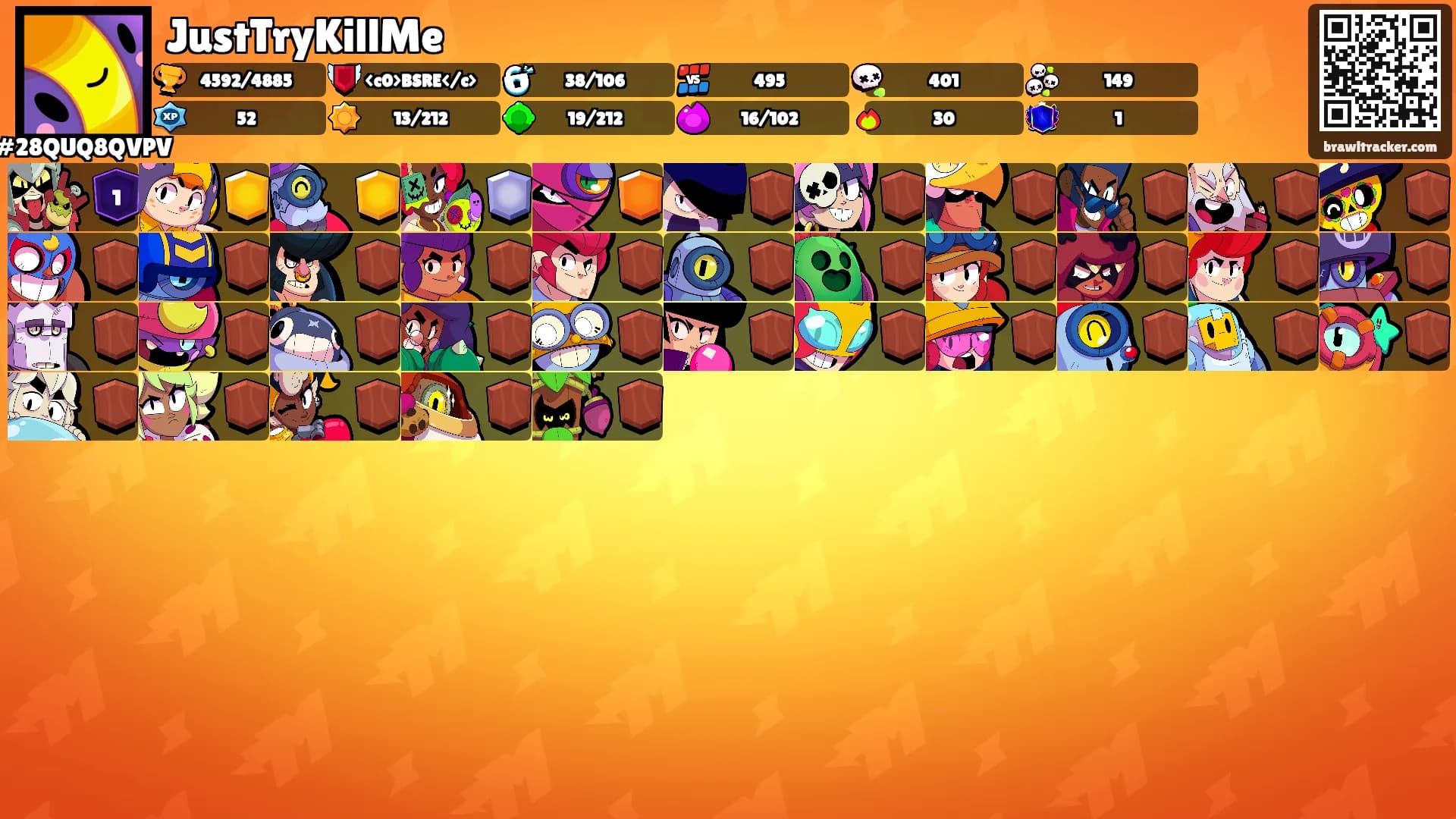 JustTryKillMe's Ranks