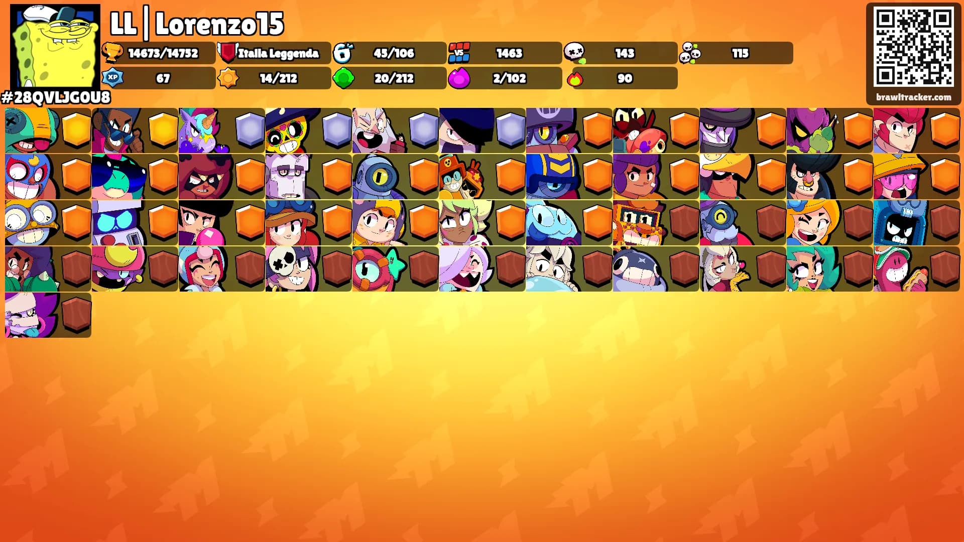 LL|Lorenzo15's Ranks