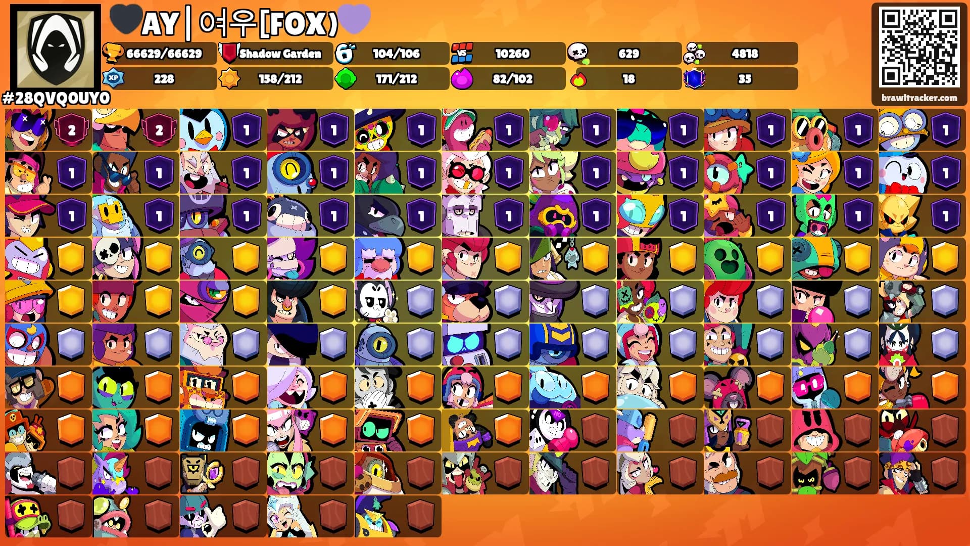 🖤AY|여우[FOX)💜's Ranks