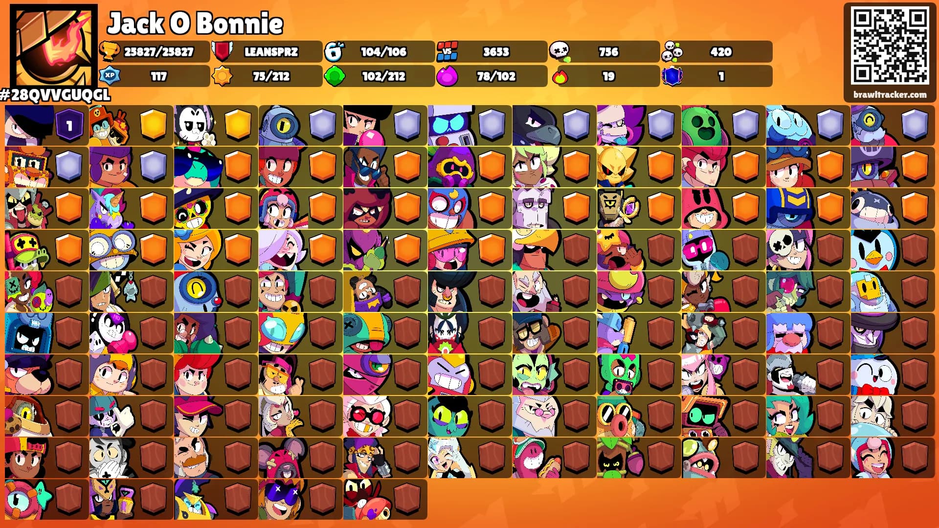 Jack O Bonnie's Ranks