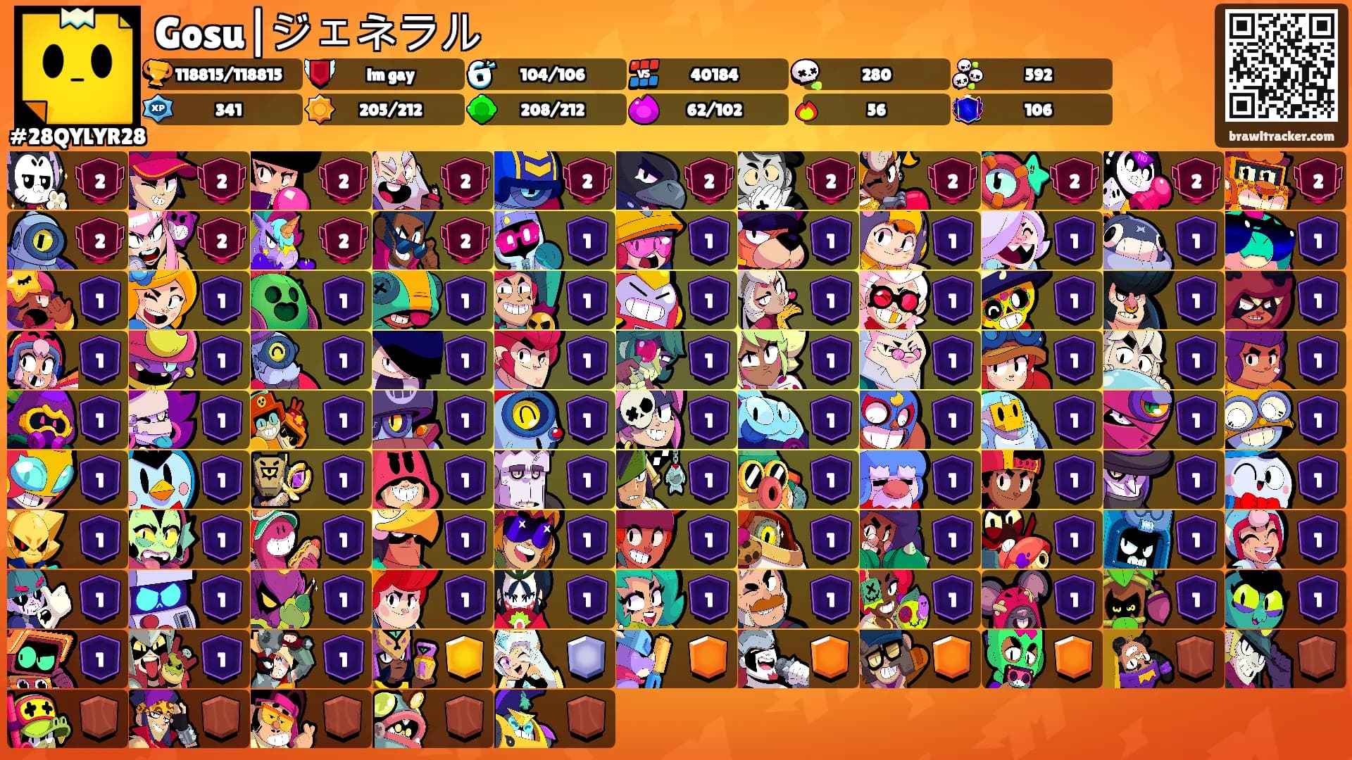 Gosu|ジェネラル's Ranks