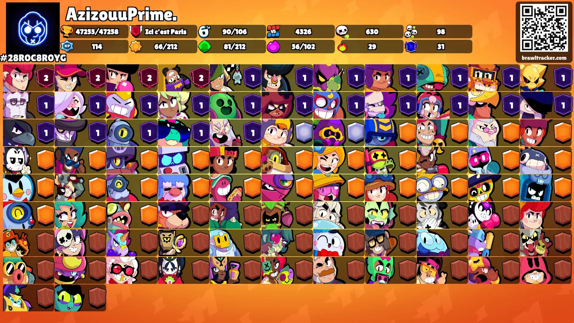 AzizouuPrime.'s Ranks