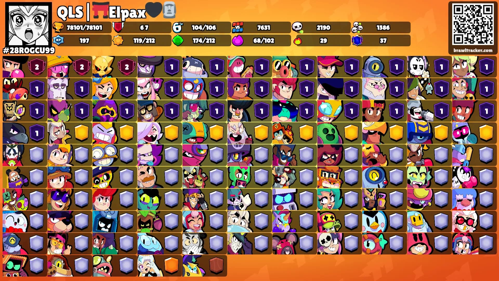 QLS|⛩️Elpax🖤🗿's Ranks