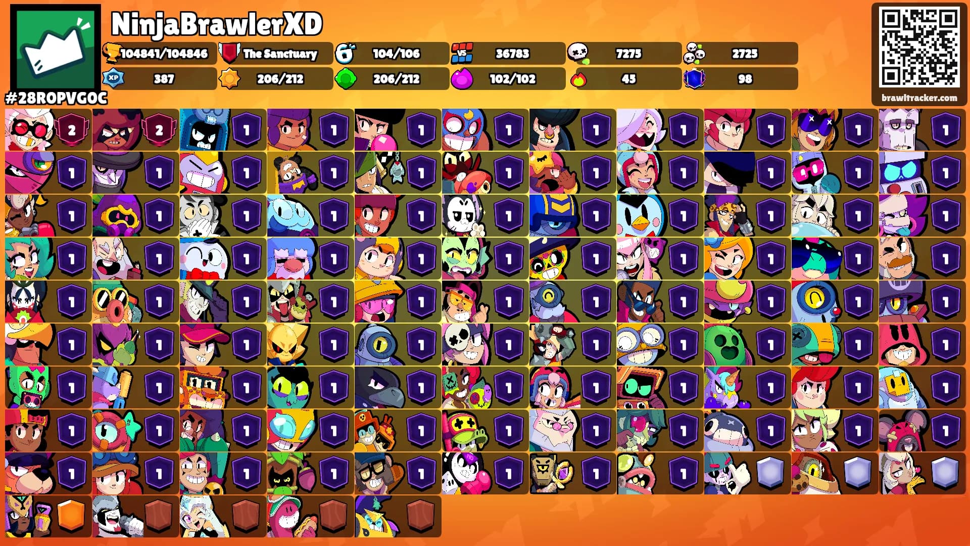 NinjaBrawlerXD's Ranks