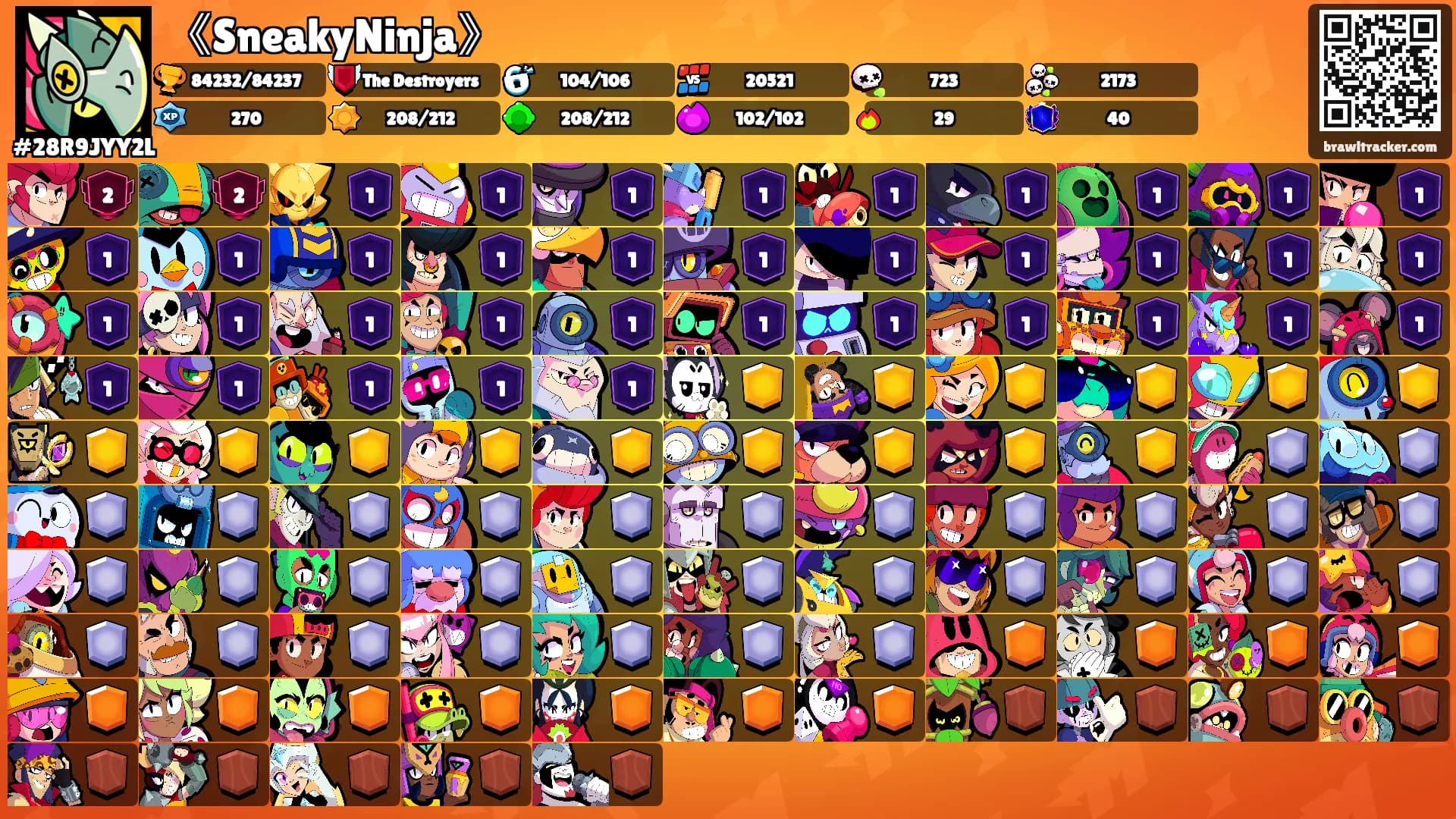 《SneakyNinja》's Ranks