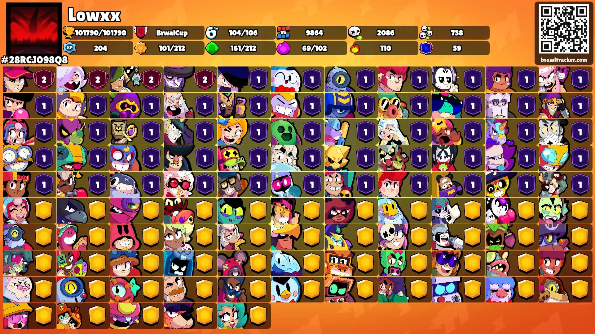 Lowxx's Ranks