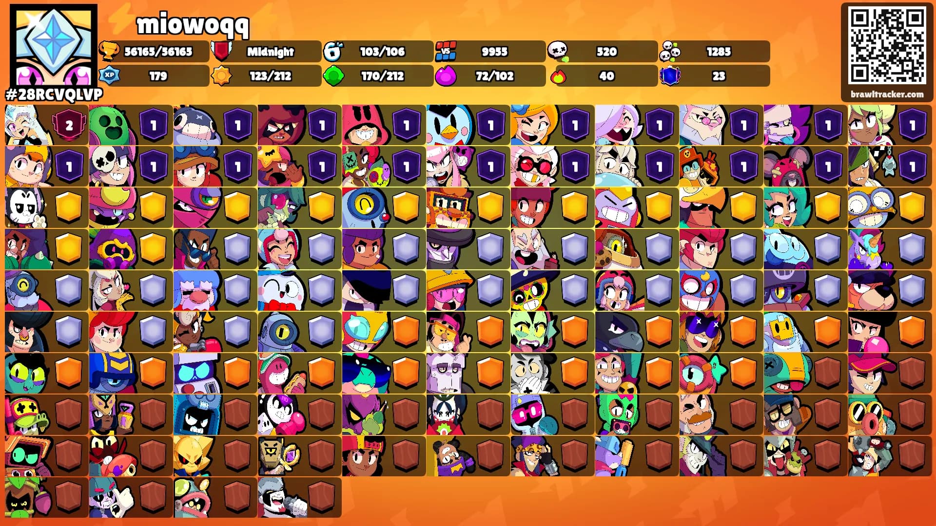 ⚡miowoqq⚡'s Ranks
