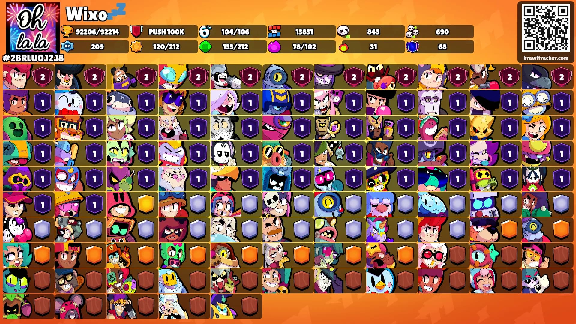 Wixo💤's Ranks