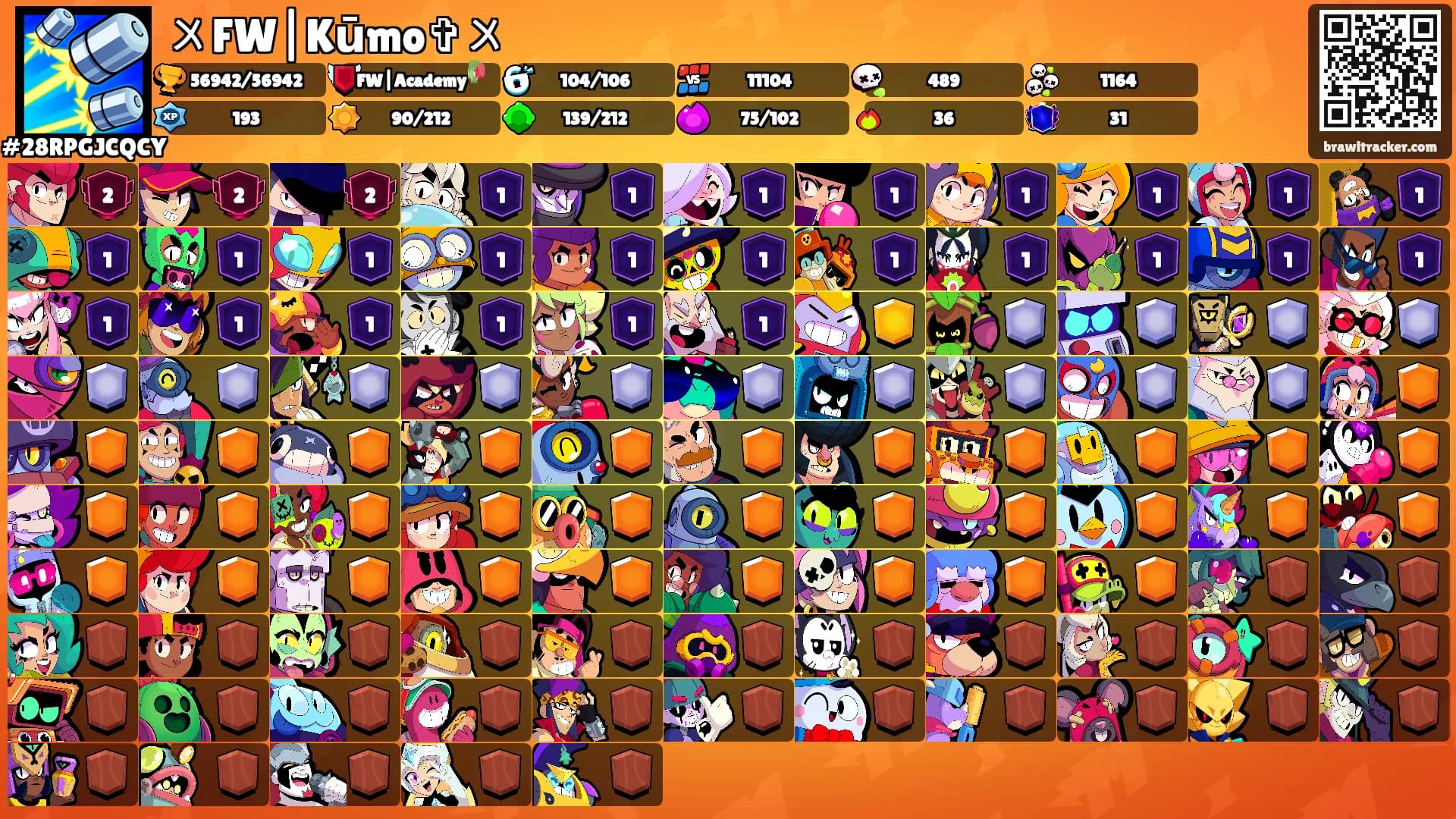 〤FW|Kūmo✞〤's Ranks