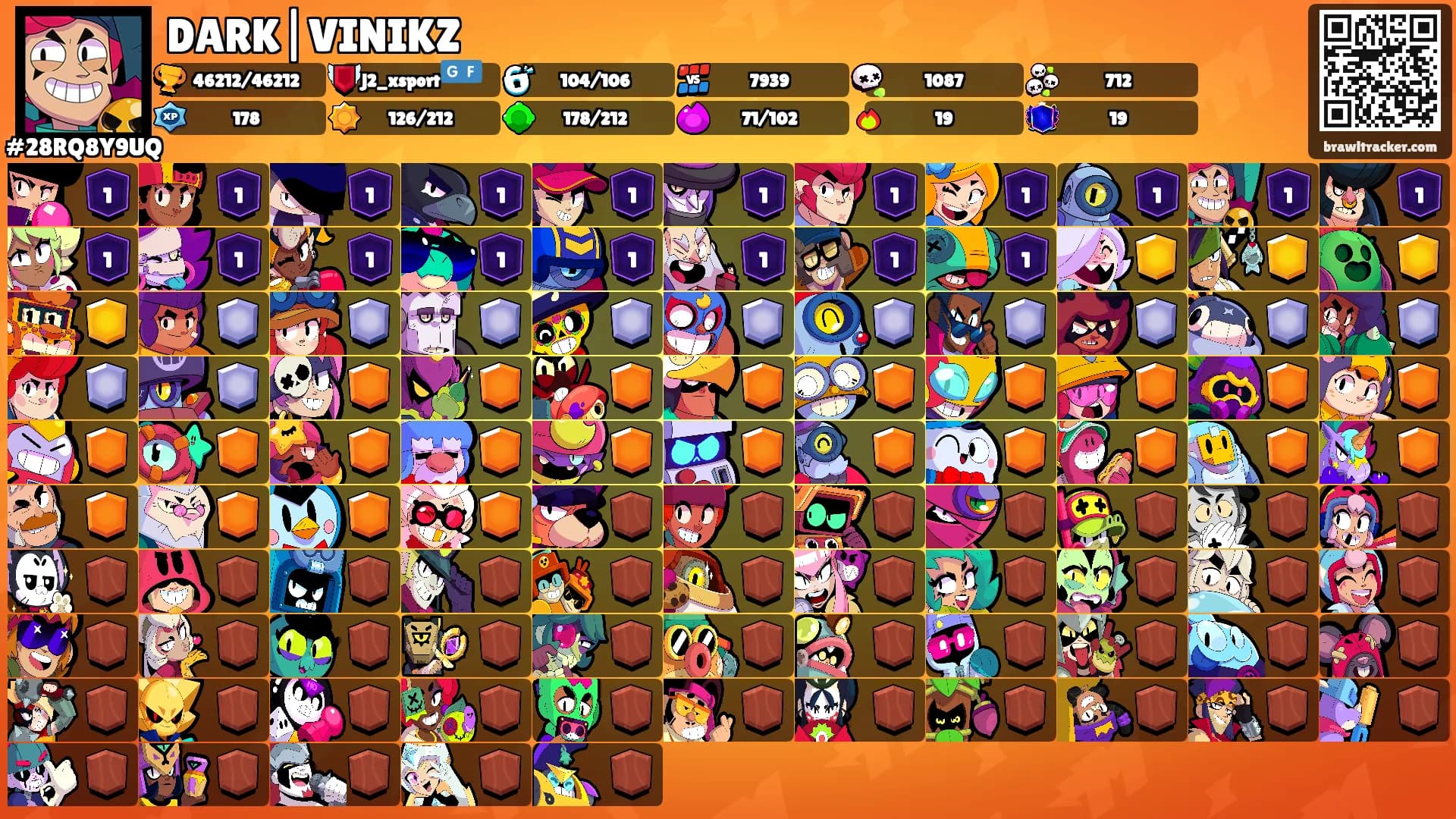 DARK|VINIKZ's Ranks