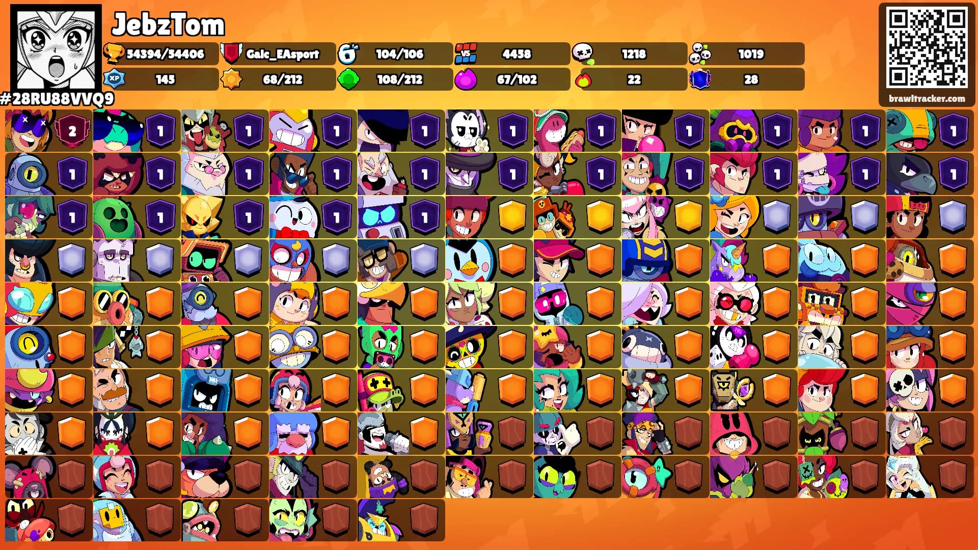 JebzTom's Ranks