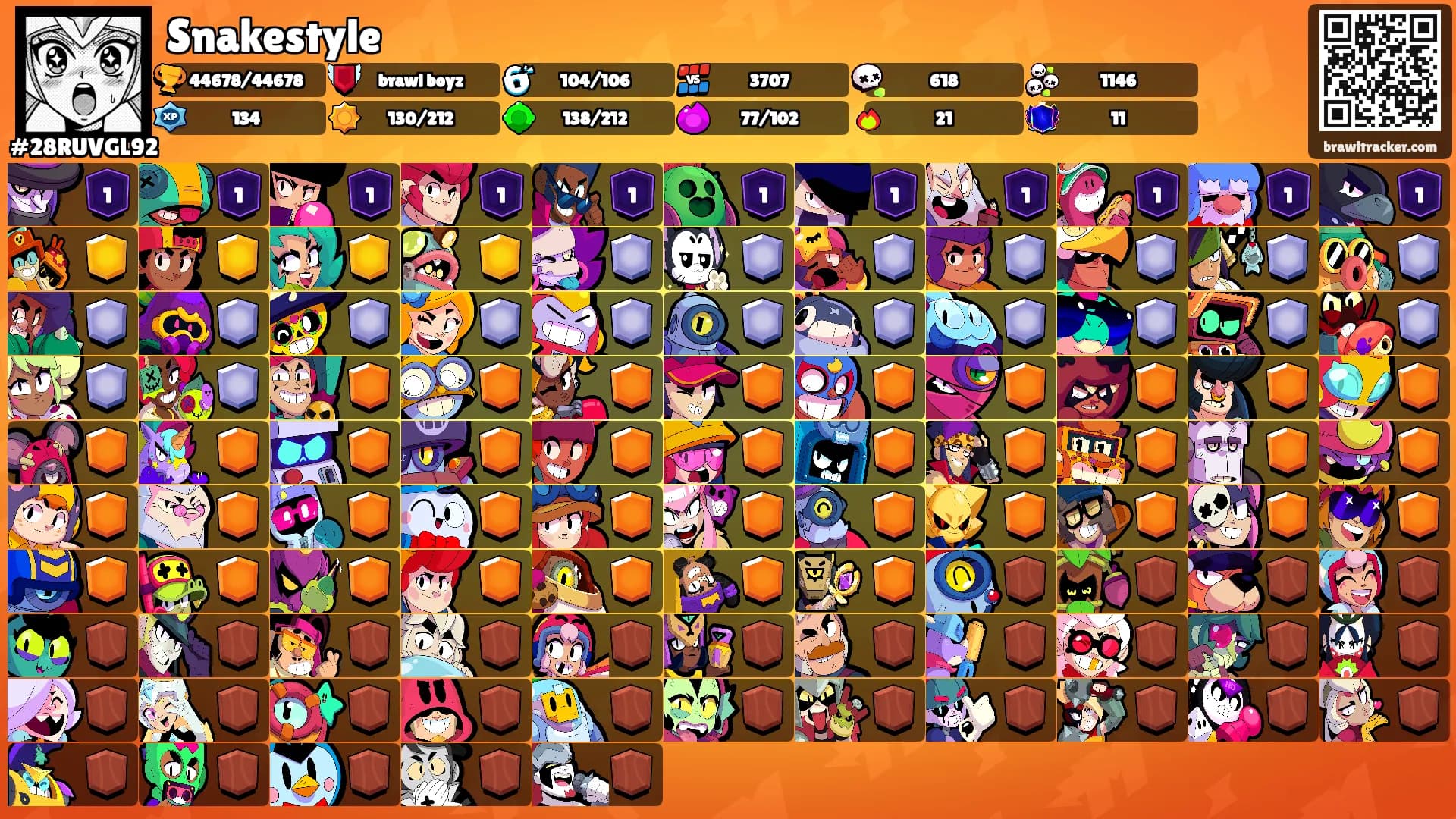 Snakestyle's Ranks