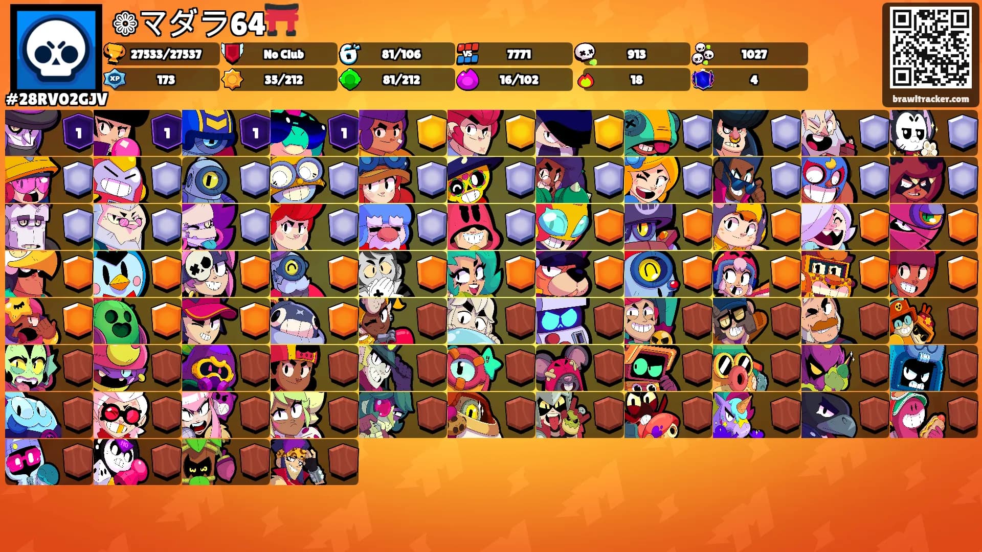 ❁マダラ64⛩️'s Ranks