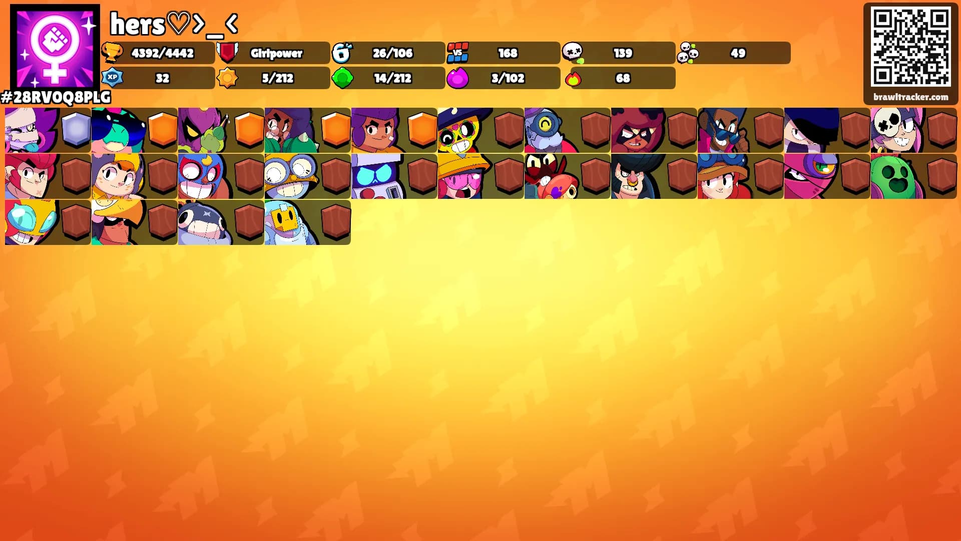 hers♡>_<'s Ranks