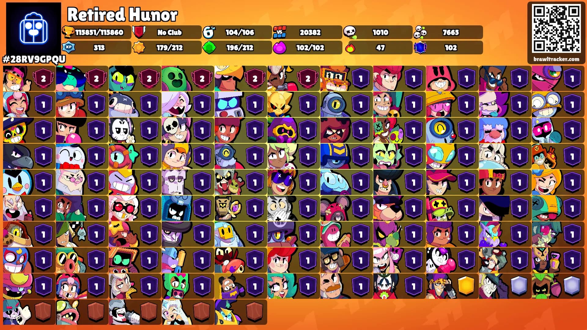 Retired Hunor's Ranks