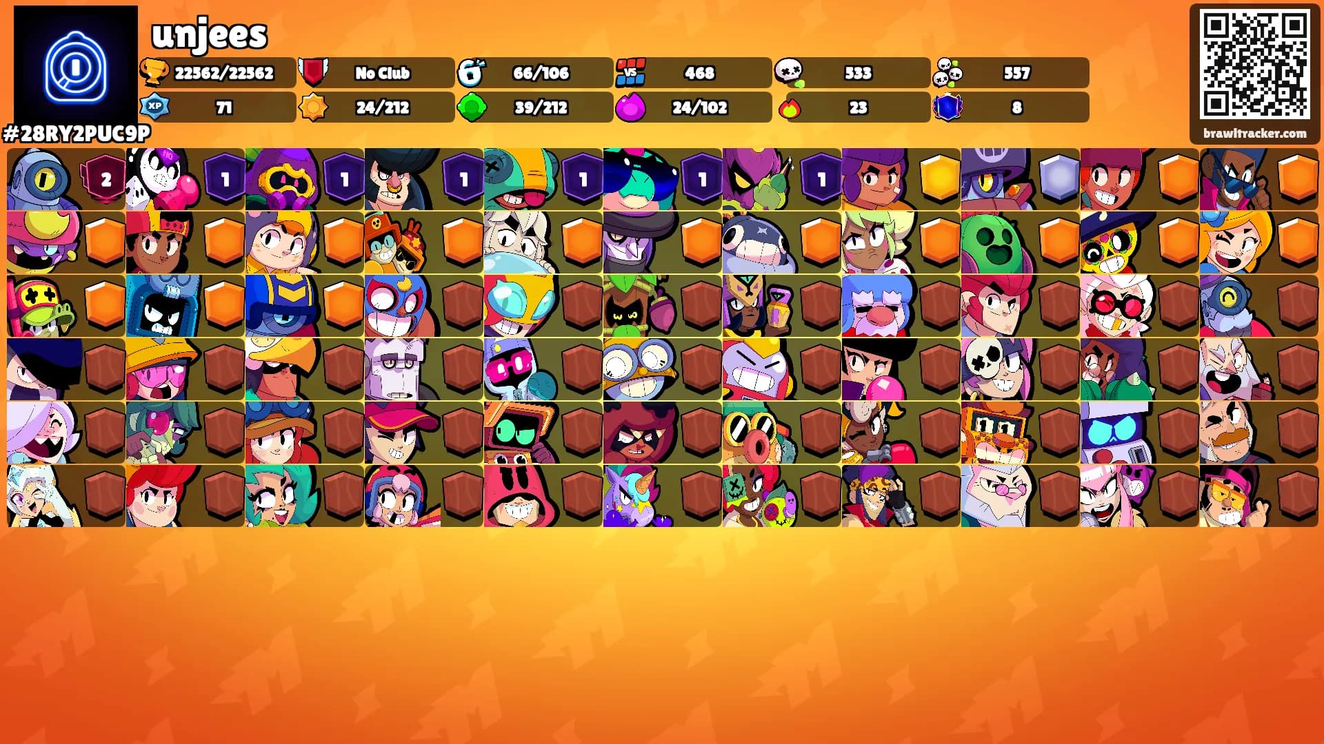 unjees's Ranks
