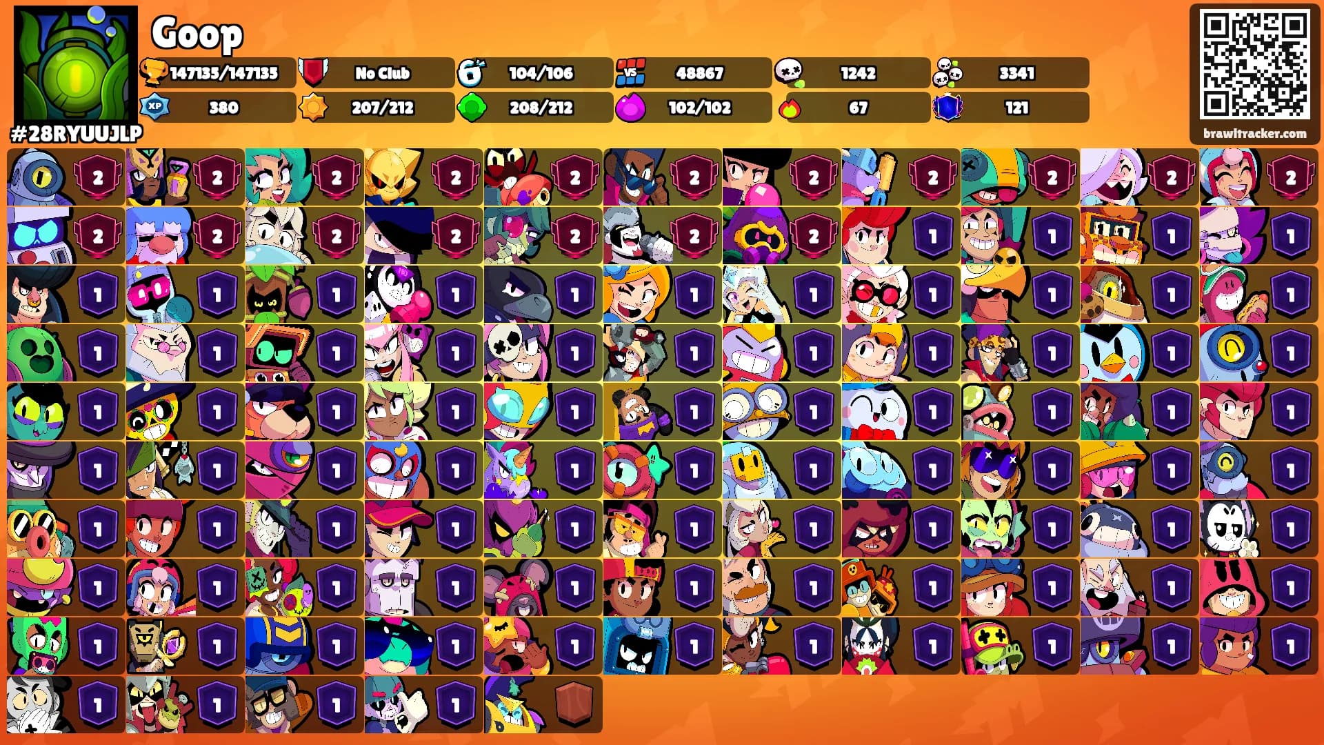 Goop's Ranks