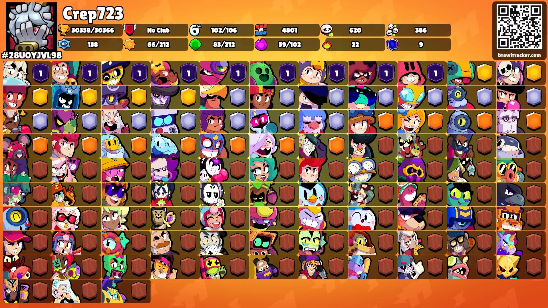 Crep723's Ranks