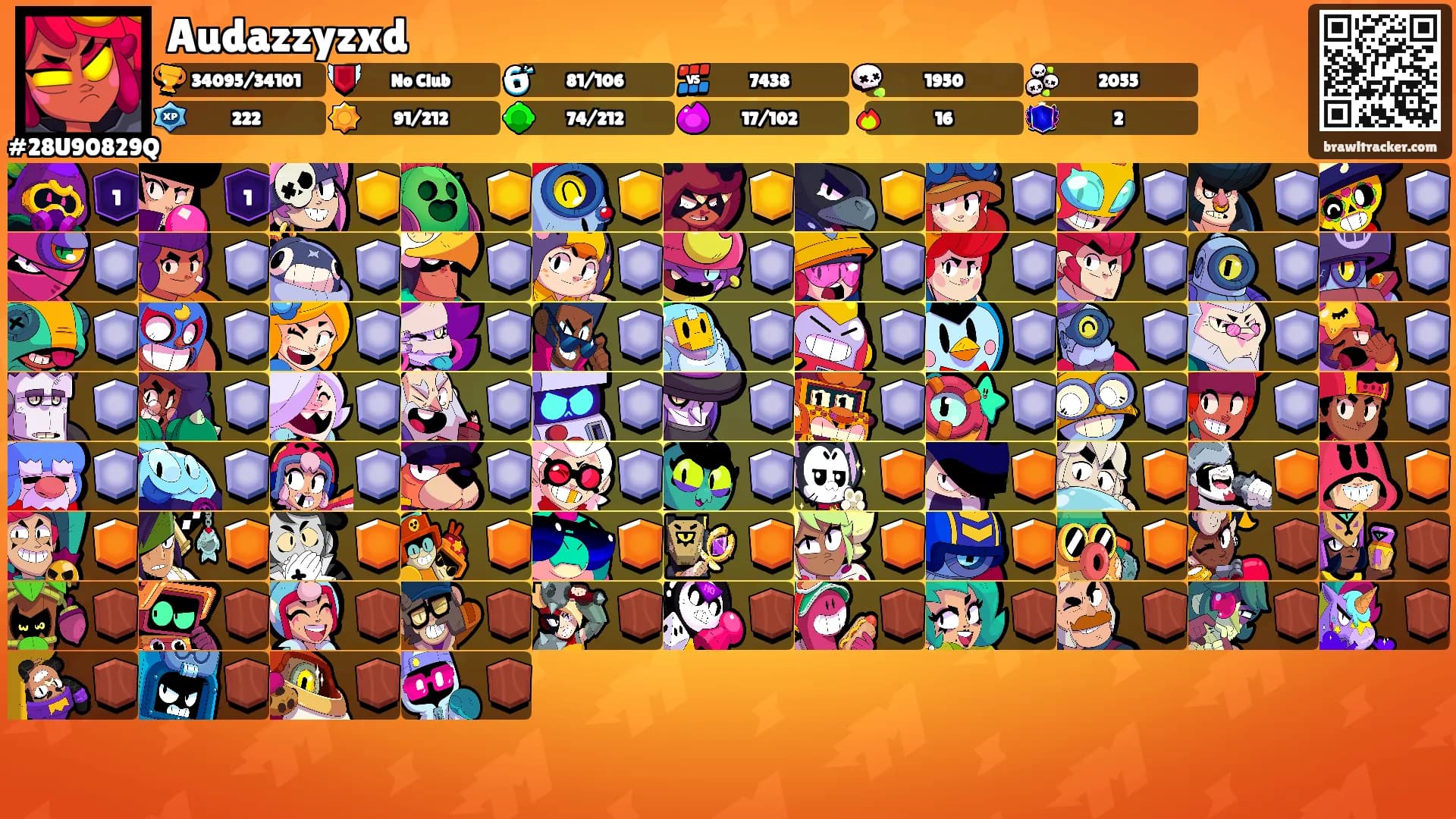 Audazzyzxd's Ranks