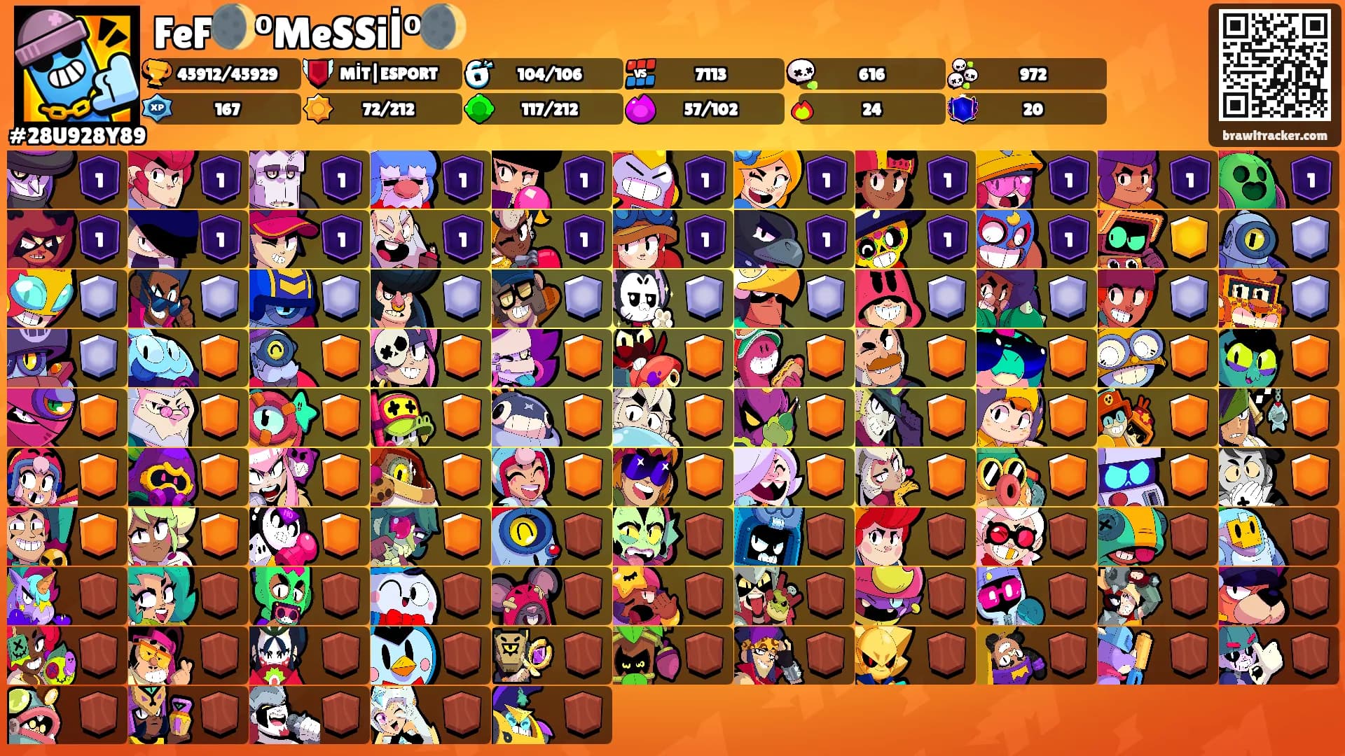 FeF🌒⁰MeSSiİ⁰🌒's Ranks