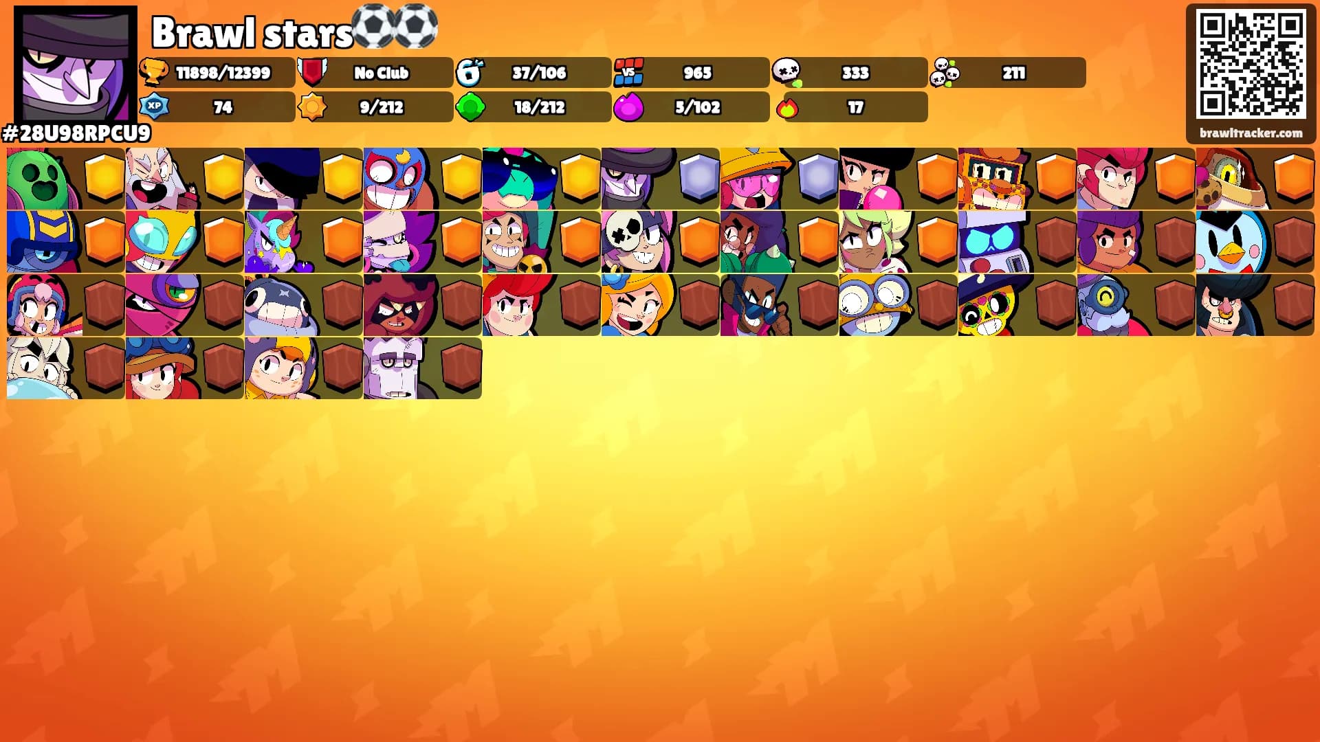Brawl stars⚽⚽'s Ranks
