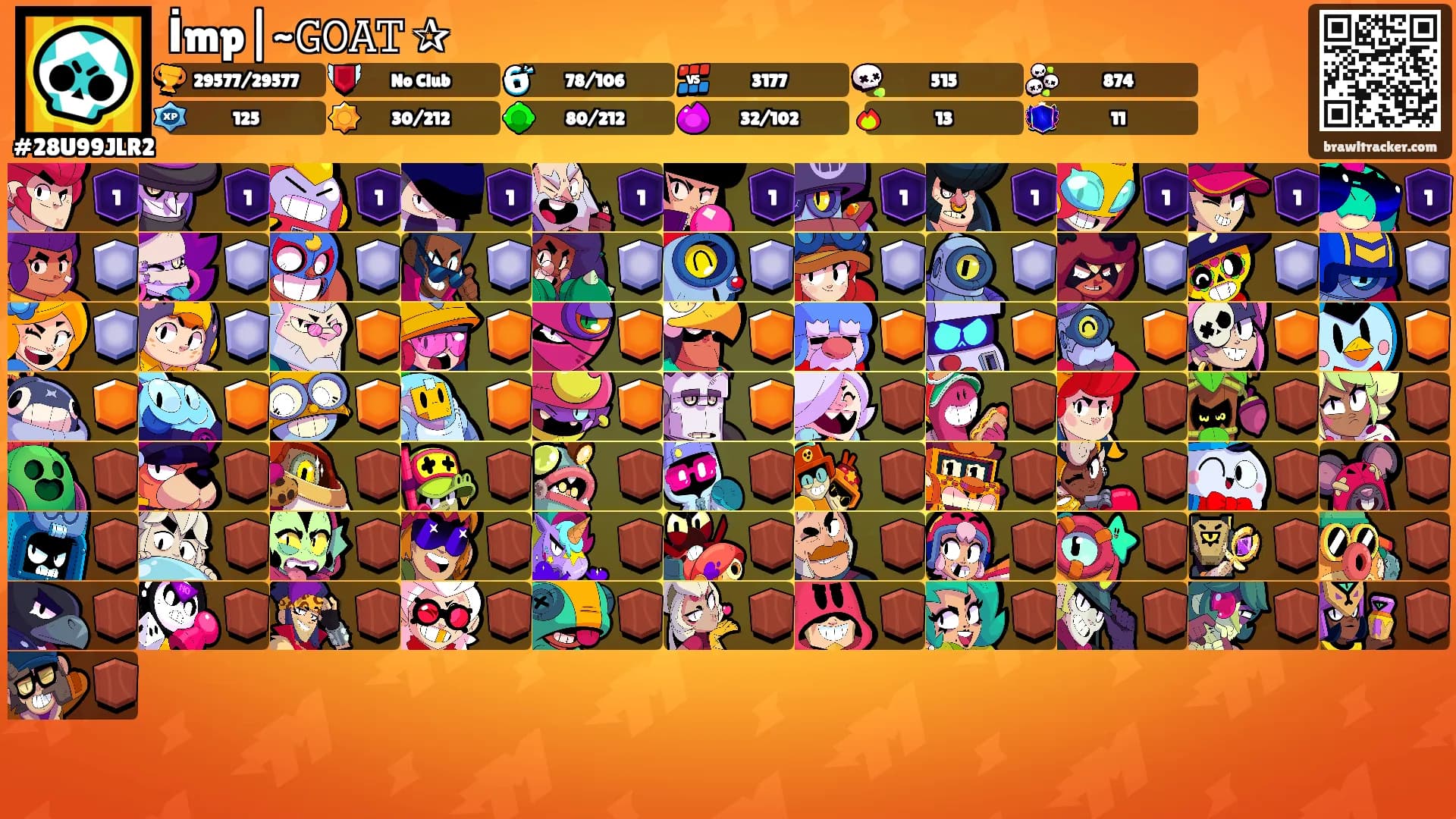 İmp|~𝙶𝙾𝙰𝚃 ✰'s Ranks