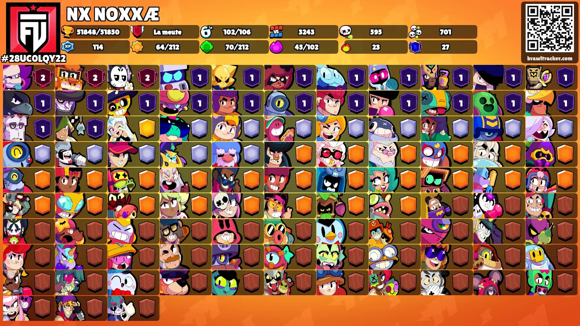 NX NOXXÆ's Ranks