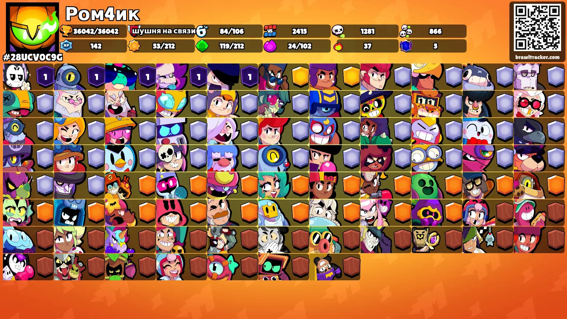 Ром4ик's Ranks