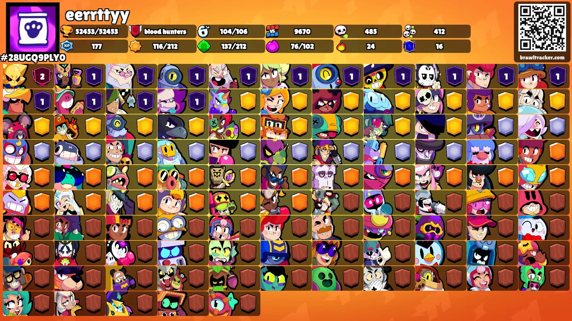 eerrttyy's Ranks