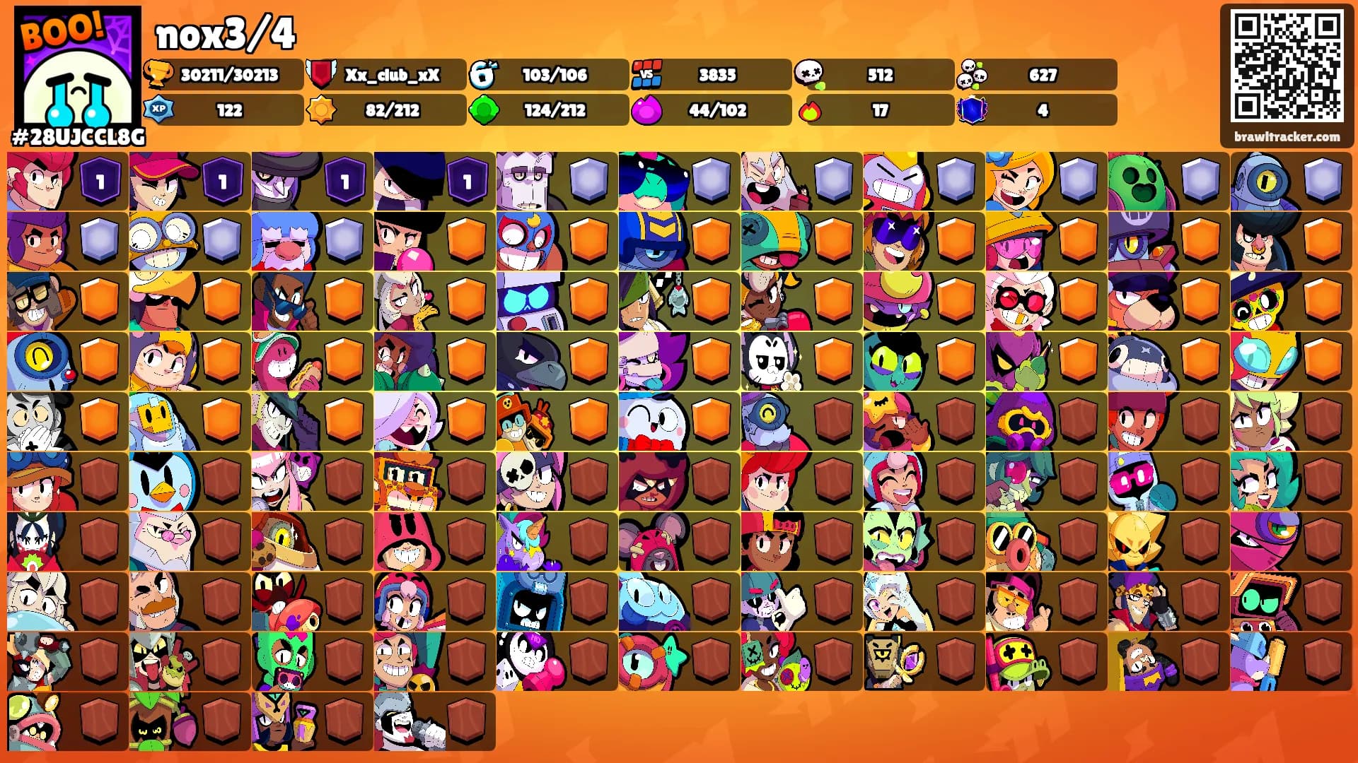 nox3/4's Ranks