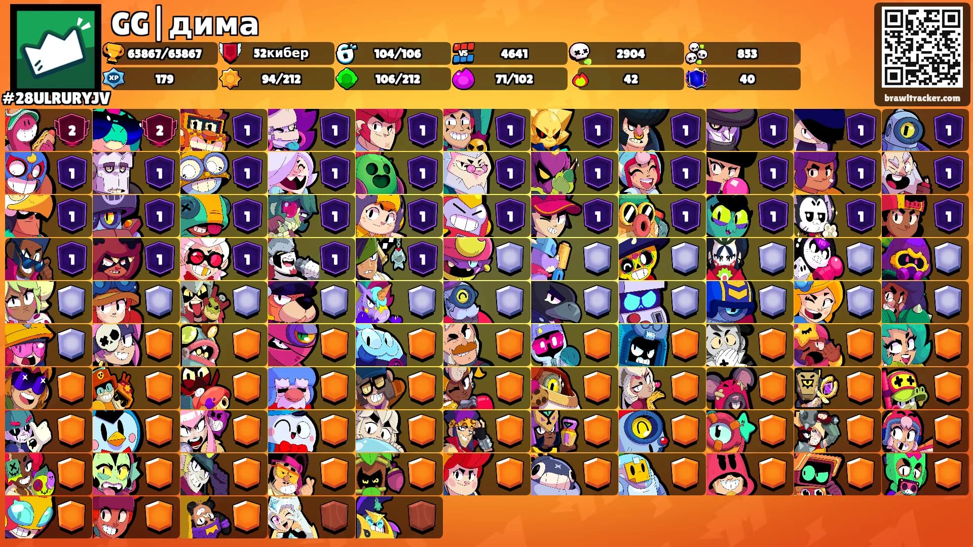 GG|дима's Ranks