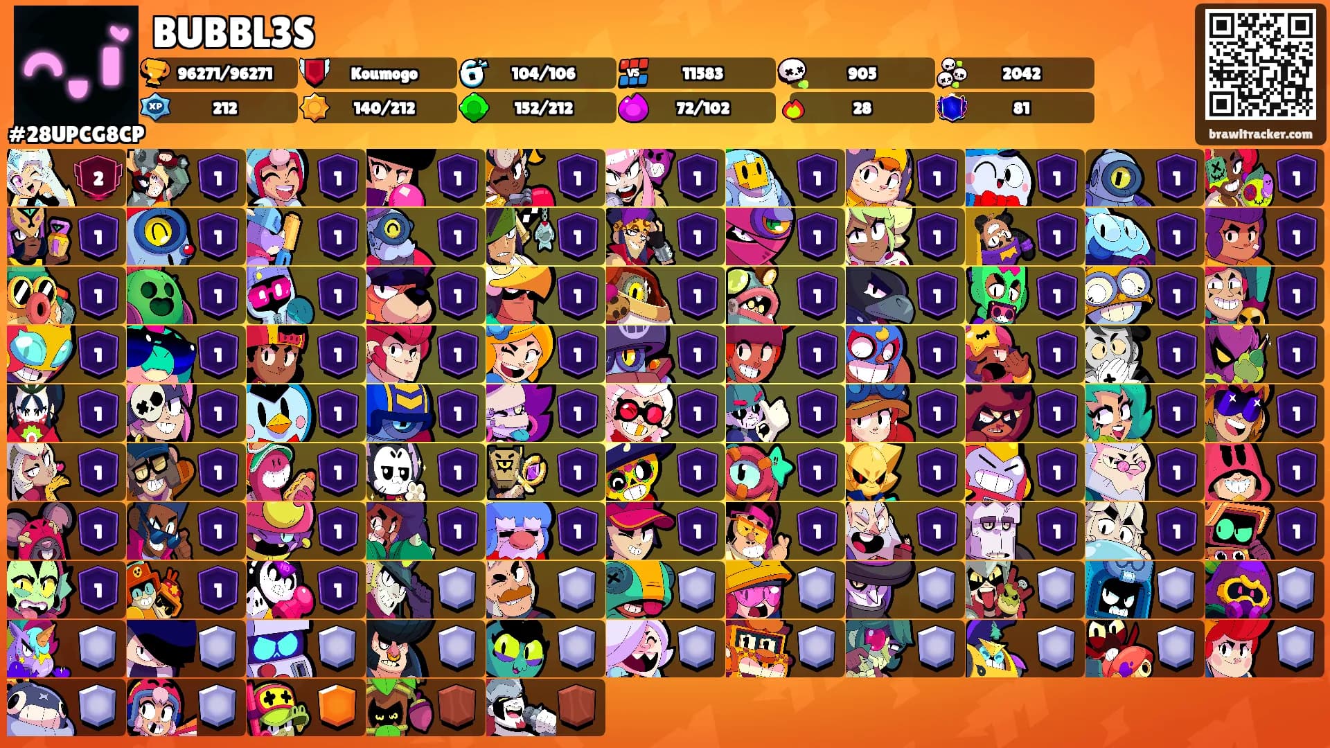 BUBBL3S's Ranks
