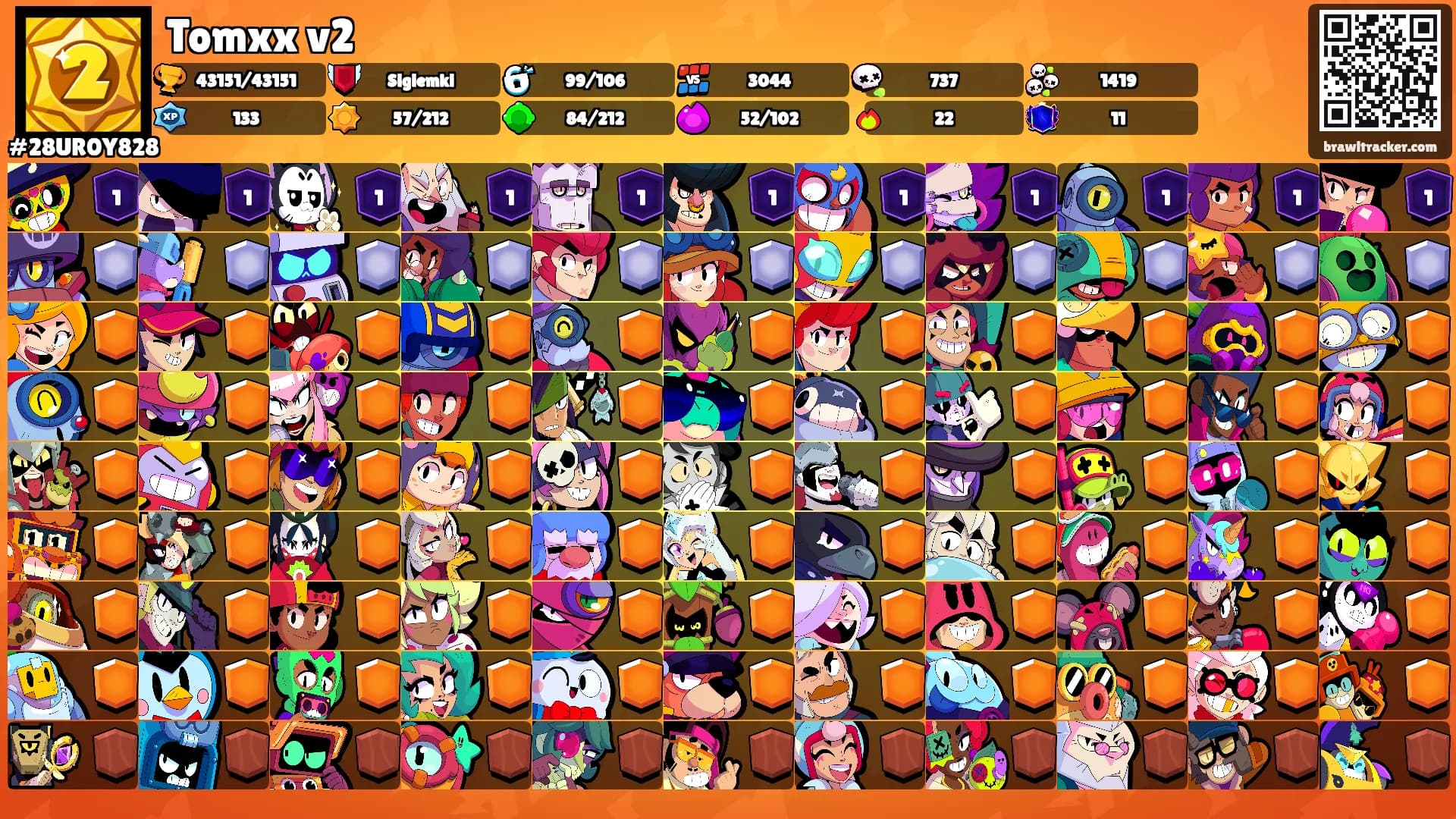 Tomxx v2's Ranks