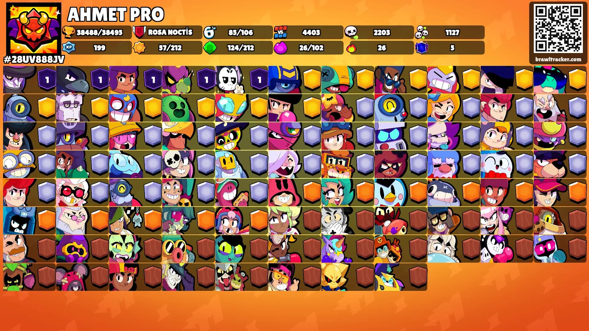 AHMET PRO's Ranks