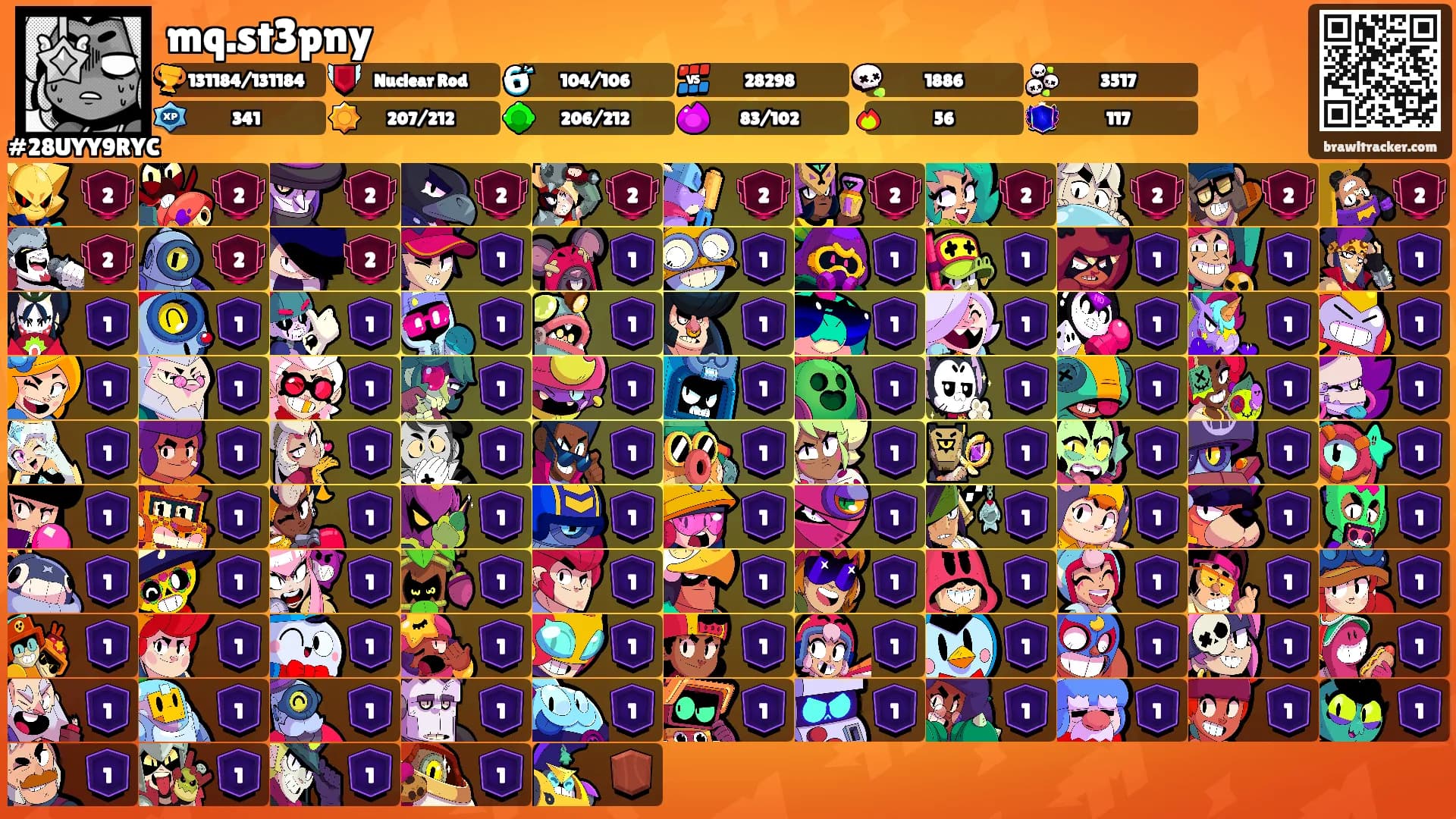 mq.st3pny's Ranks