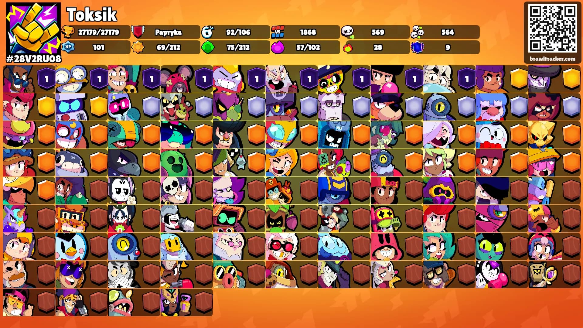 Toksik's Ranks