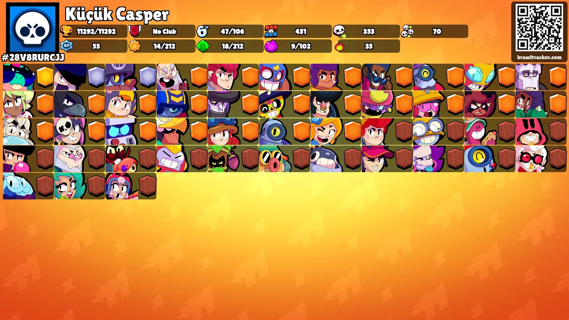 Küçük Casper's Ranks
