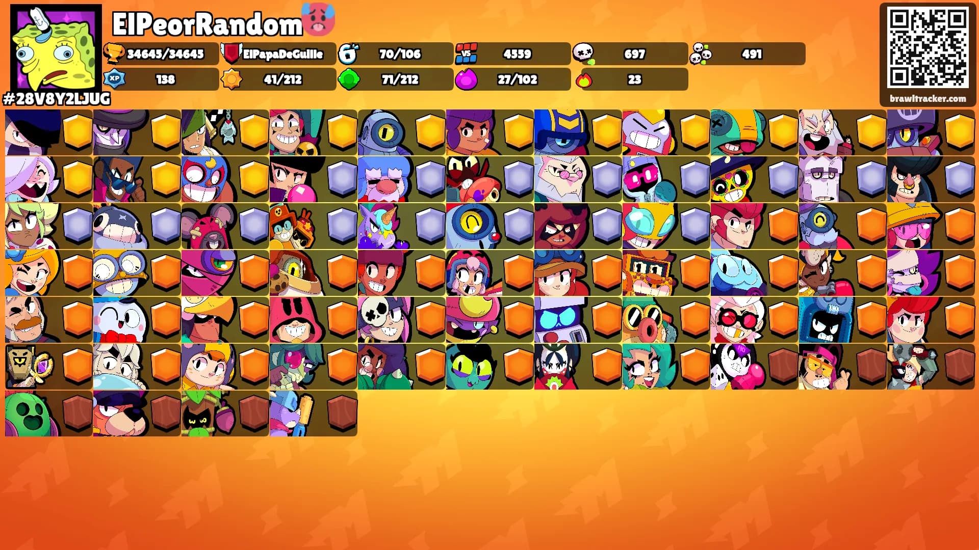 ElPeorRandom🥵's Ranks