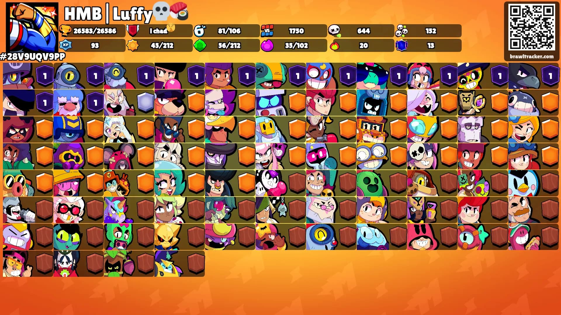 HMB|Luffy💀🍣's Ranks