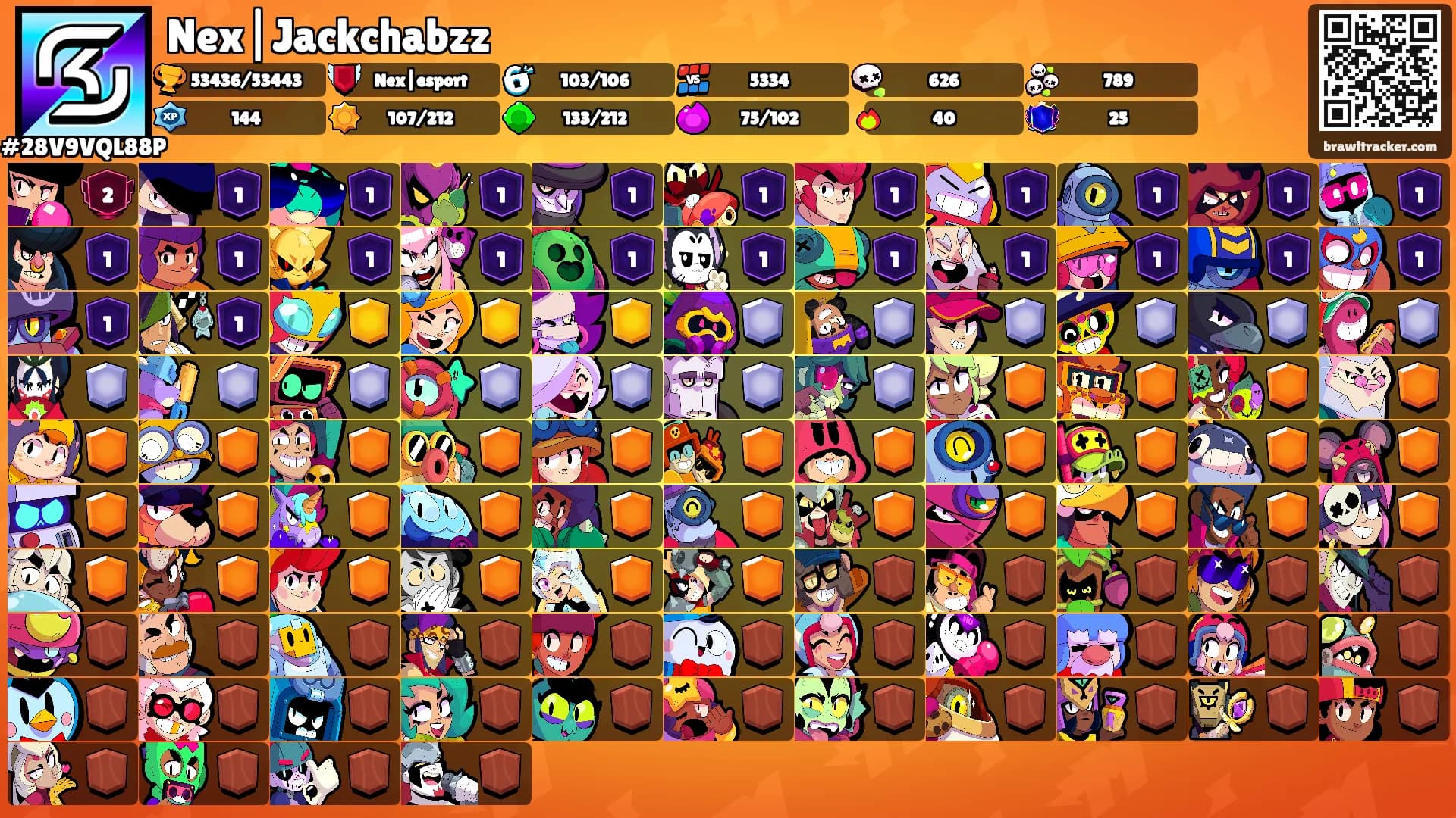 Nex|Jackchabzz's Ranks