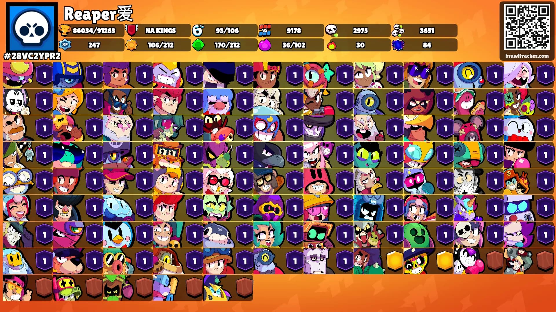 Reaper爱's Ranks