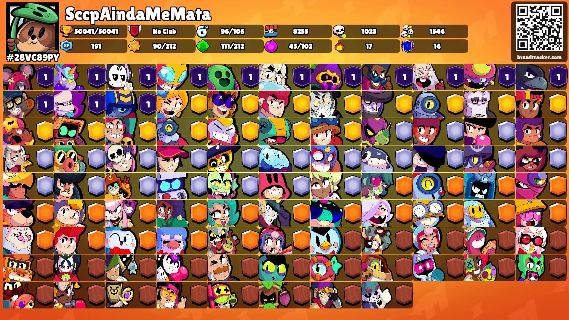 SccpAindaMeMata's Ranks
