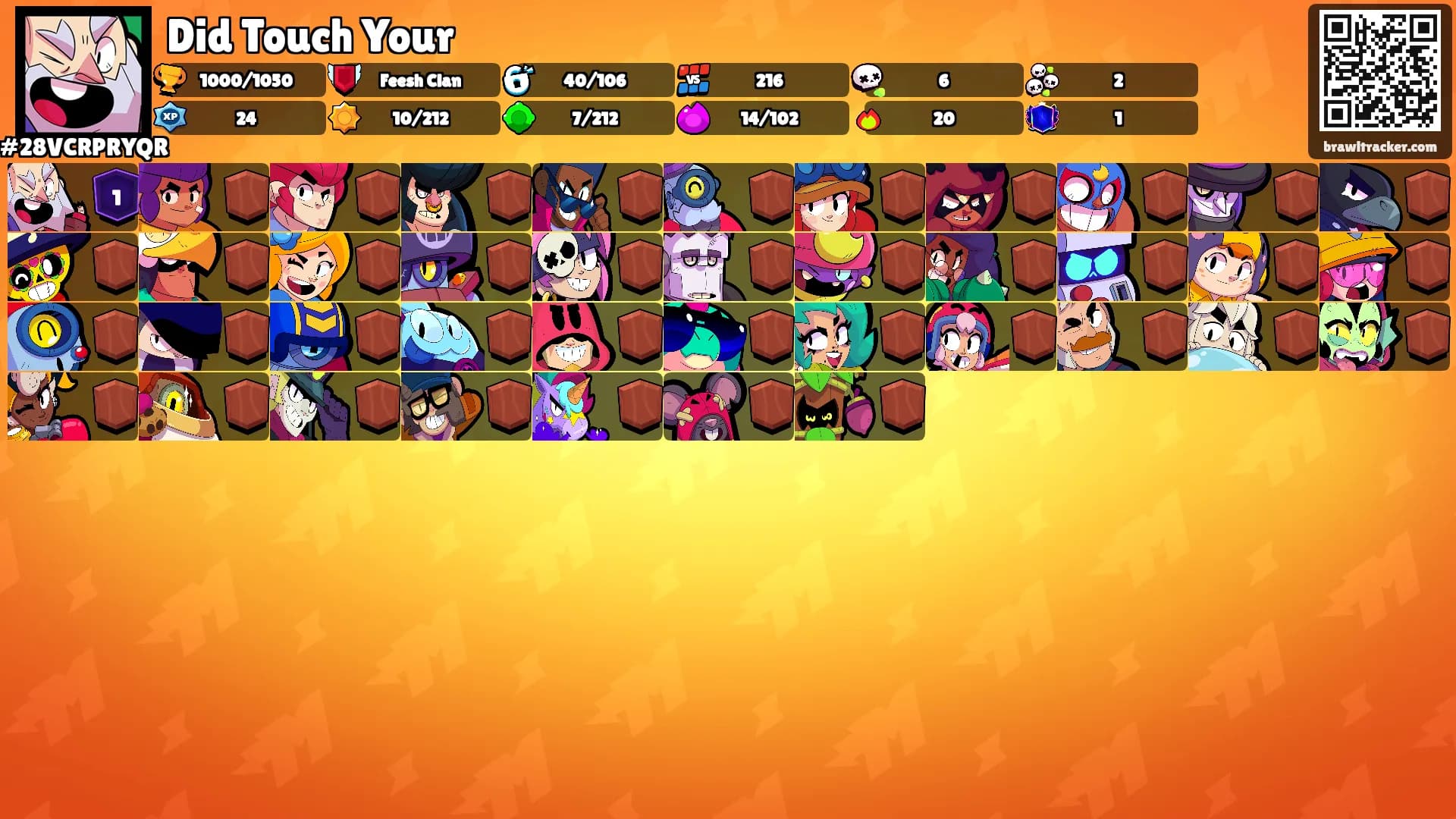 Did Touch Your's Ranks